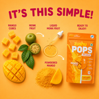 Zero Sugar Organic Mango Pops