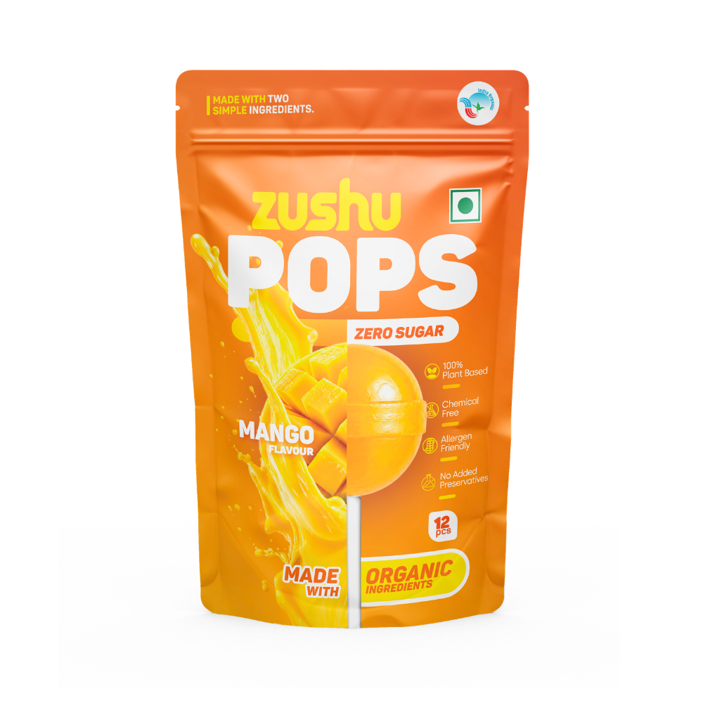 Zero Sugar Organic Mango Pops