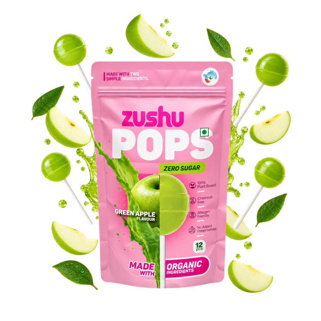 Zero Sugar Organic Green Apple Pops