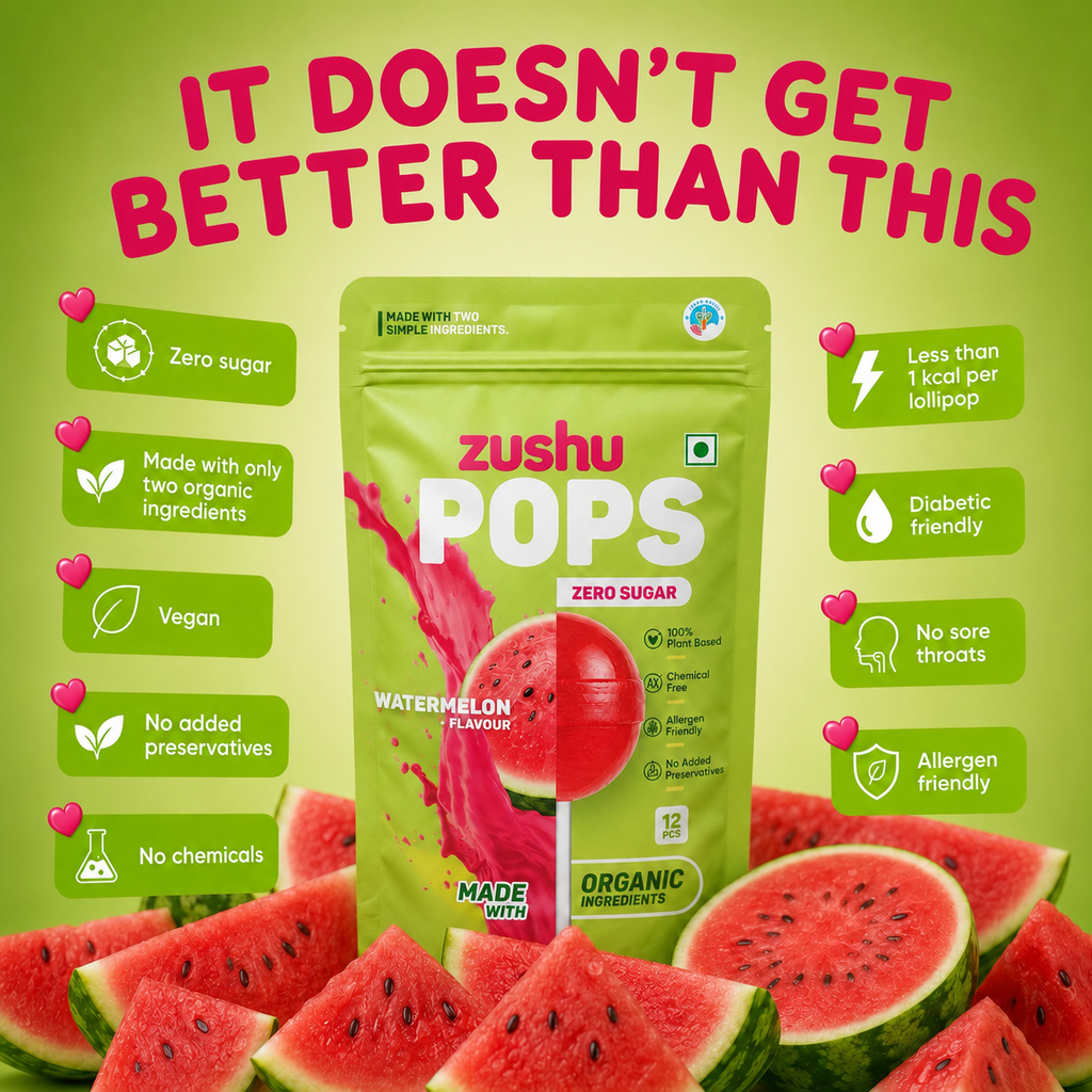 Zero Sugar Organic Watermelon Pops