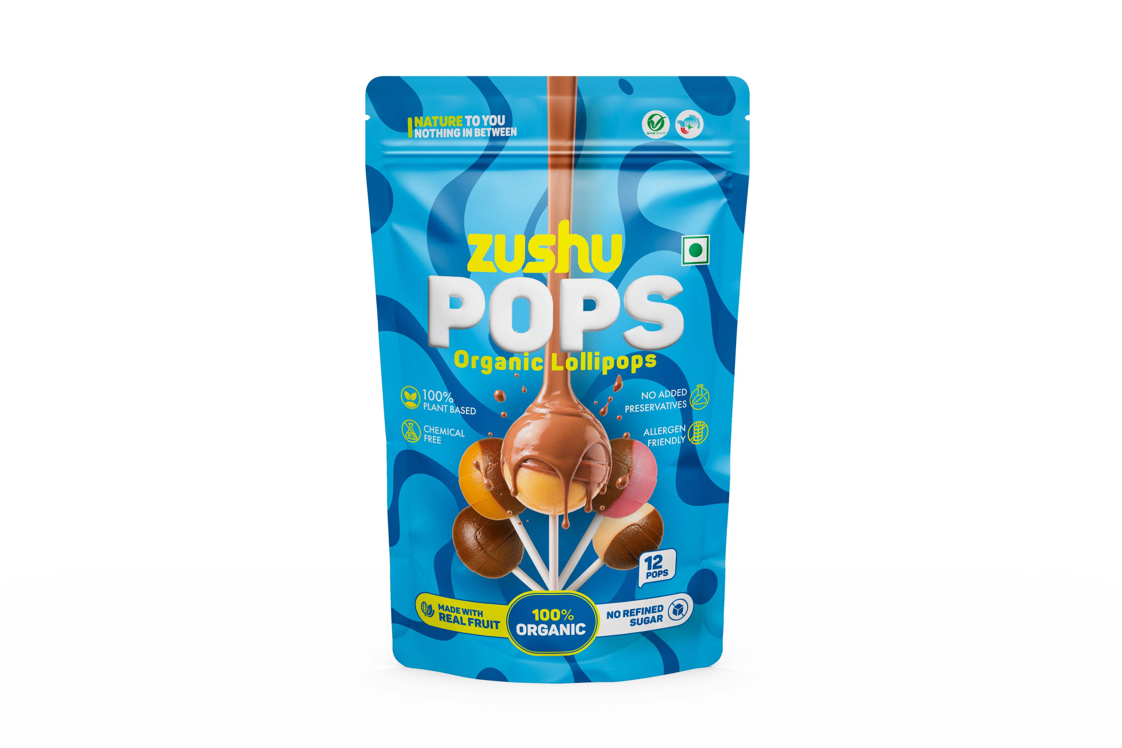 Organic Chocolate lollipops - Variety pack